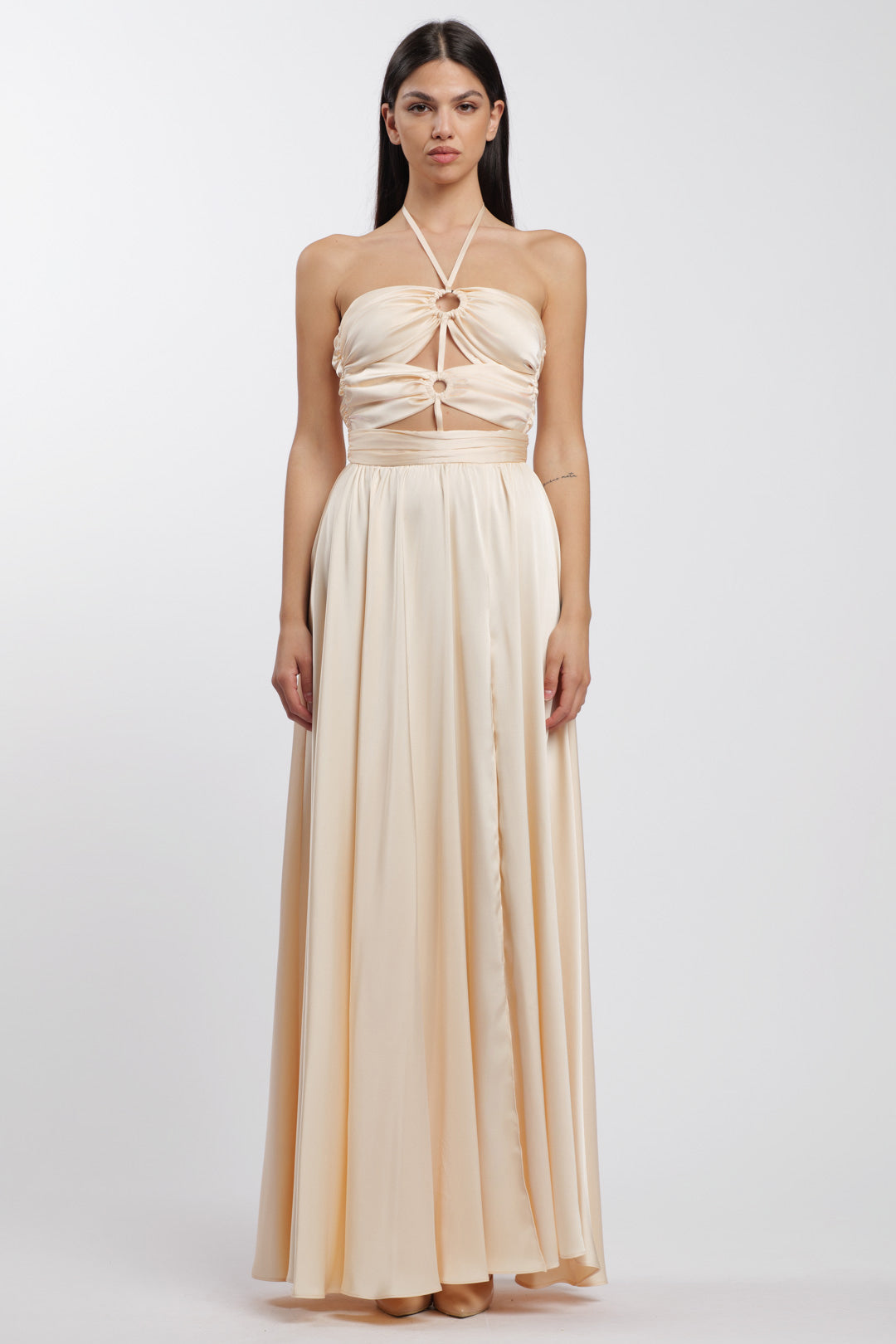 Rings Dress Cream