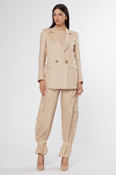 Linen Blazer Sand