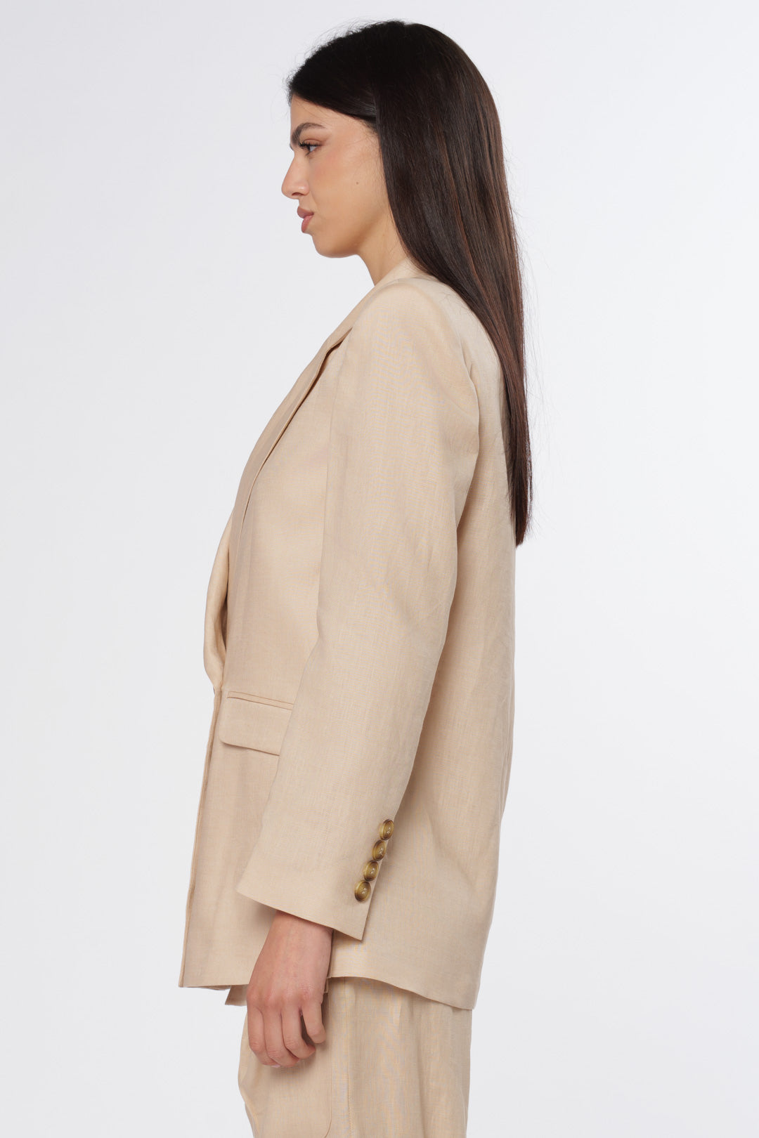 Linen Blazer Sand