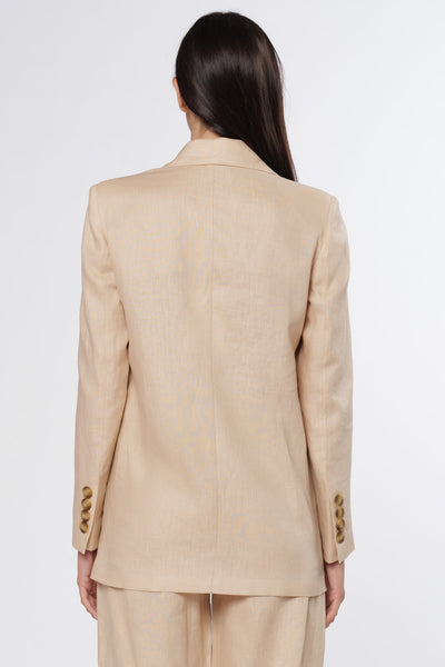 Linen Blazer Sand