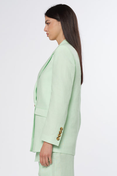 Linen Blazer Mint