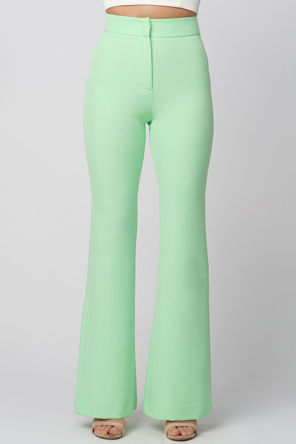 Flare Trousers Mint