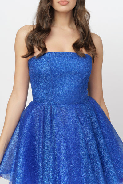 Elizabeth royal blue dress