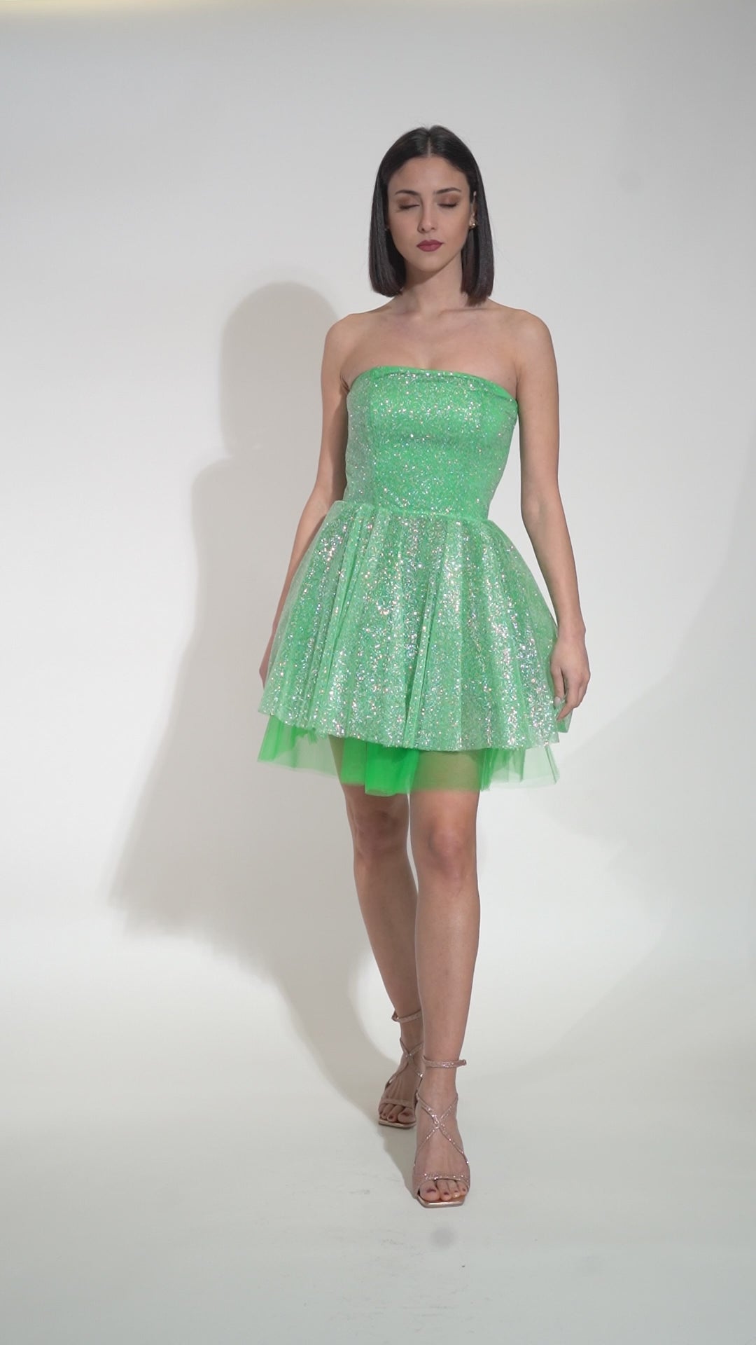 Elizabeth emerald green dress